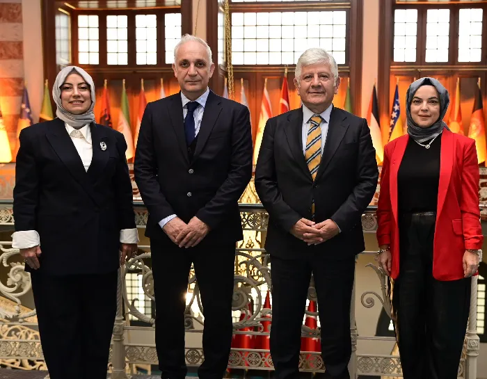 SBÜ Dr. Siyami Ersek Hastanesi Başhekimi’nden Rektörümüze Ziyaret