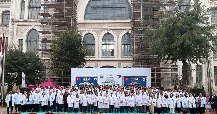 Hamidiye Tıp Fakültemizde Beyaz Önlük Heyecanı!