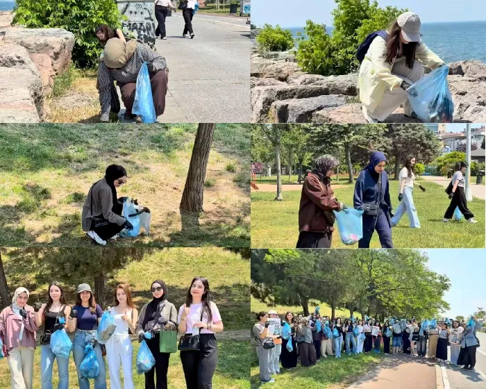 Kadıköy Moda Sahili Çöp Toplama Etkinliği