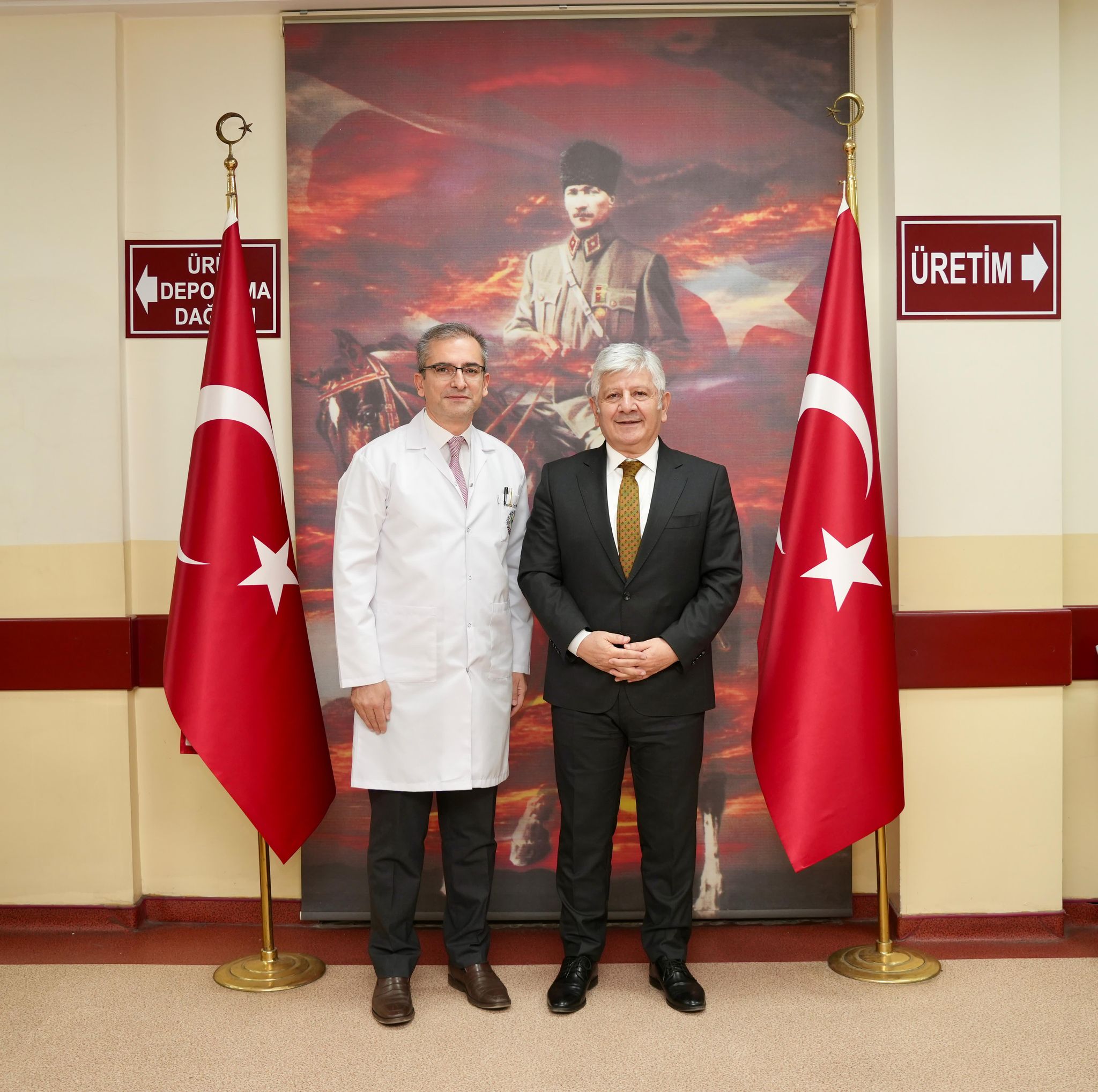 Rektörümüz Prof.  Dr. Kemalettin AYDIN'ın hayırlı olsun ziyareti