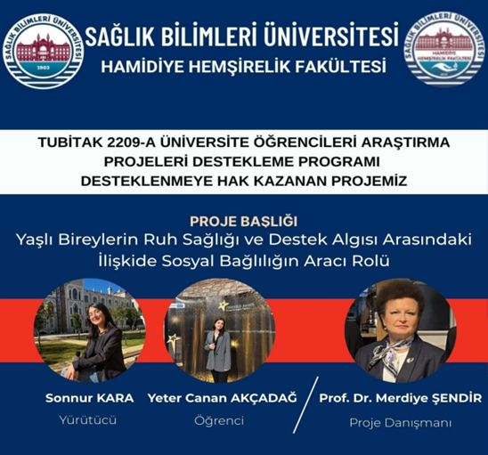 TÜBİTAK 2209-A Proje Desteği Kapsamında Fakültemiz Üç Proje ile Desteklenmeye Hak Kazandı