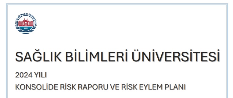 2024 Yılı Konsolide Risk Raporu ve Risk Eylem Planı, Üniversitemizin 2025-2029 Dönemi Stratejik Planında yer alan amaç ve hedeflerinin gerçekleşmesine engel teşkil edebilecek yüksek düzeydeki risklerin minimize edilebilmesi; ortak yürütülmesi gereken risklerin yönetilmesine ilişkin işbirliği ve iletişim sağlanabilmesi ve risk yönetiminden elde edilen deneyimlerin paylaşılabilmesi amacıyla riskleri yönetecek yönetici ve personelimize duyurulmuştur.