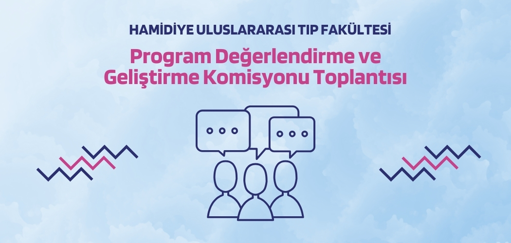 11.07.2024 tarihinde fakültemizin Program Değerlendirme ve Geliştirme komisyonu toplantısı komisyon başkanı Dr. Öğr. Üyesi Nurullah Yücel koordinatürlüğünde  toplandı. Toplantıya dekan yardımcıları, dönem koordinatörleri ve öğrenciler katıldı. Alınan kararlar, yapılan değerlendirmeler dekanlıkla ve tüm öğretim üyeleri ile paylaşıldı.