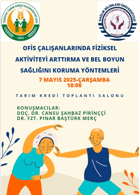 Ofis Çalışanlarında Fiziksel Aktiviteyi Arttırma ve Bel Boyun Sağlığını Koruma Yöntemleri