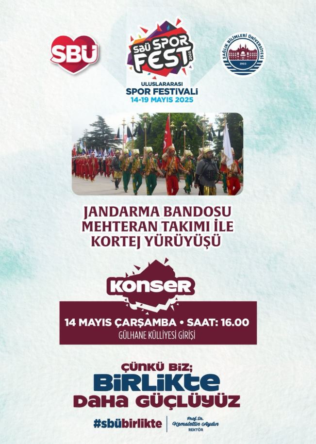 SBÜ Spor Fest Kortej Yürüyüşü İle Başlıyor!.