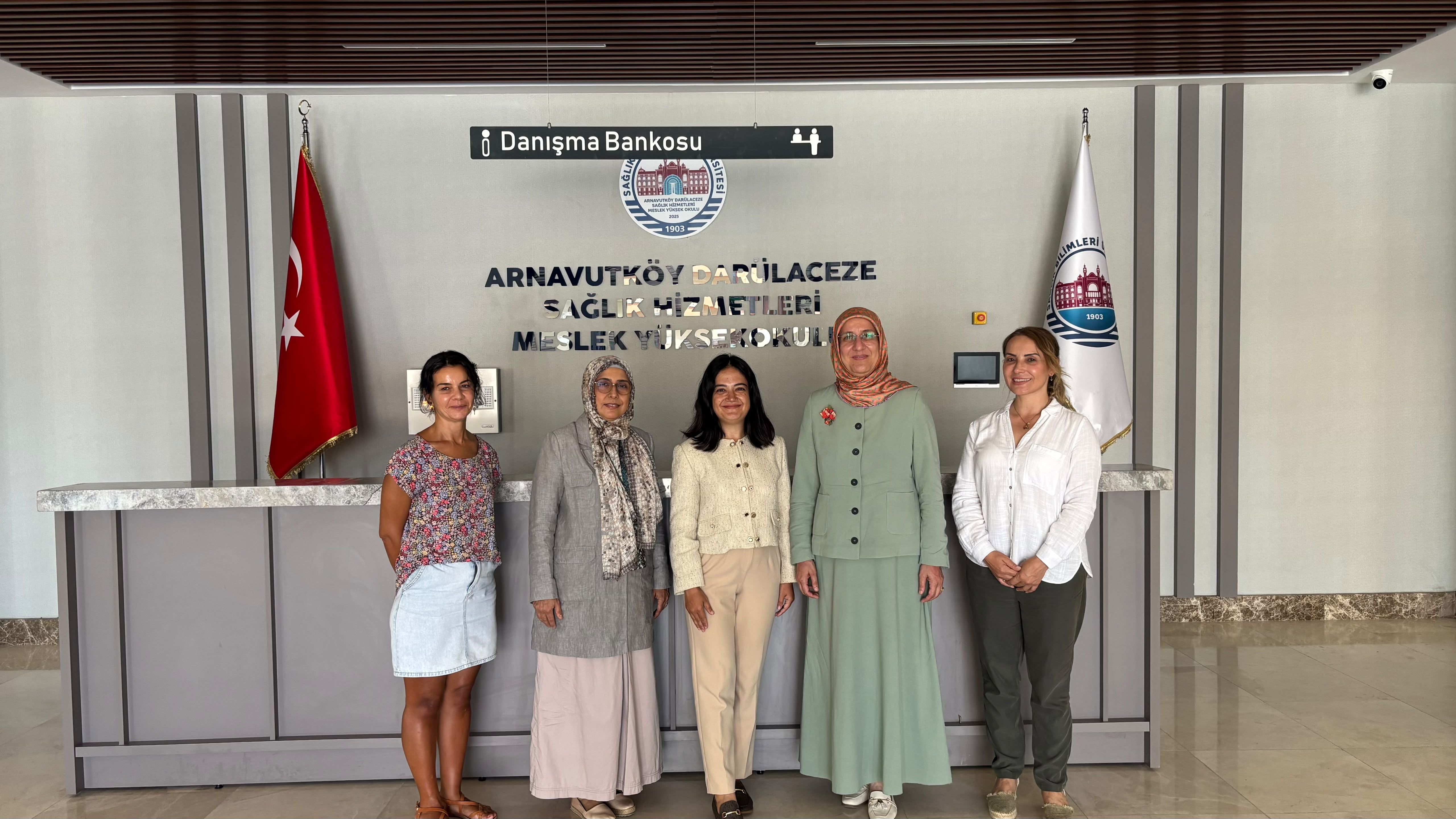 Arnavutköy Darülaceze SHMYO’da Devir Teslim Töreni