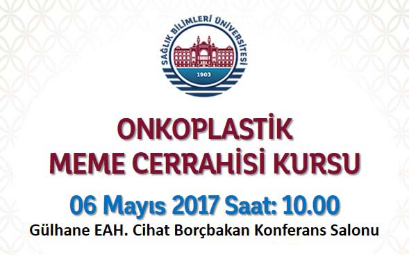 Onkoplastik Meme Cerrahisi Kursu'na Davet