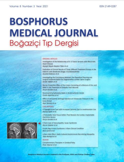 İstanbul Fatih Sultan Mehmet Eğitim ve Araştırma Hastanesi Tıp Dergisi