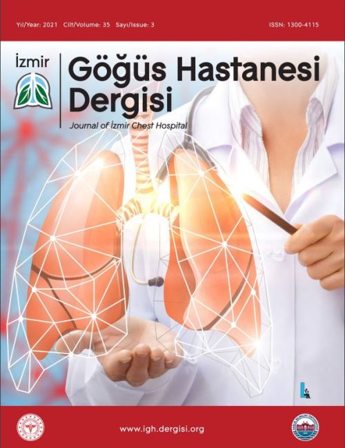 İzmir Dr. Suat Seren Göğüs Hastalıkları ve Cerrahisi Eğitim ve Araştırma Hastanesi Tıp Dergisi